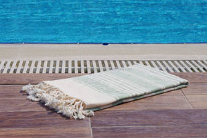 Anatolia Pestemal turco Toallas de playa Hamam toallas al por mayor Manta-Antrasite colección clásica - Product Image 5