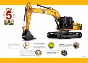 Excavatrice sur chenilles hydraulique JCB JS 220LC - Product Image 2