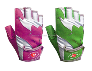 Guantes de Fitness para mujer Levantamiento de pesas Medio dedo Guantes de entrenamiento de gimnasio Lavables Guantes de protección de Palma de entrenamiento de peso pesado - Product Image 6