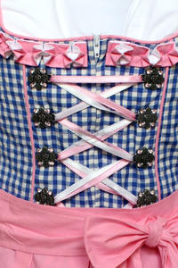 Nuevo Vestido Dirndl Mini Vintage Brillante, Vestidos Dirndl Bávaros para el Oktoberfest (100% Algodón Bordado, Talla Grande, con Sujetador Incorporado) - Product Image 2