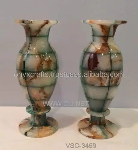 Onyx Patch Work Flower VasesでWholesale