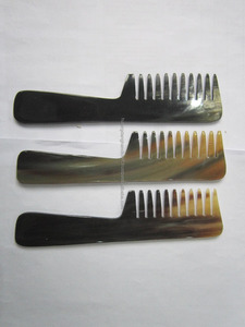 Vietnam factory price nice buffalo - horn hair comb - Product Image 3