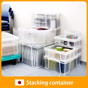 High quality and Reliable plastic storage boxes for screws Container with Functional made in Japan