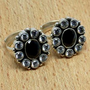 Anillo de Plata de Ley 925 con punta de gema, joyería hecha a mano - Product Image 2