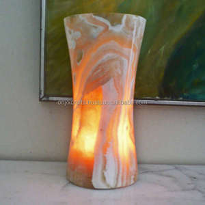 Onyx Stein Lampen für Boden und Tisch in Groß Preis