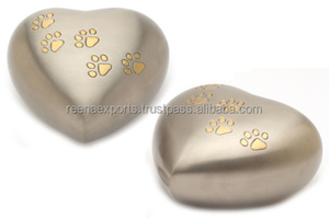 Prix de gros Urne funéraire conçue en forme de coeur Urne funéraire décorative pour cendres humaines 2025 - Product Image 2