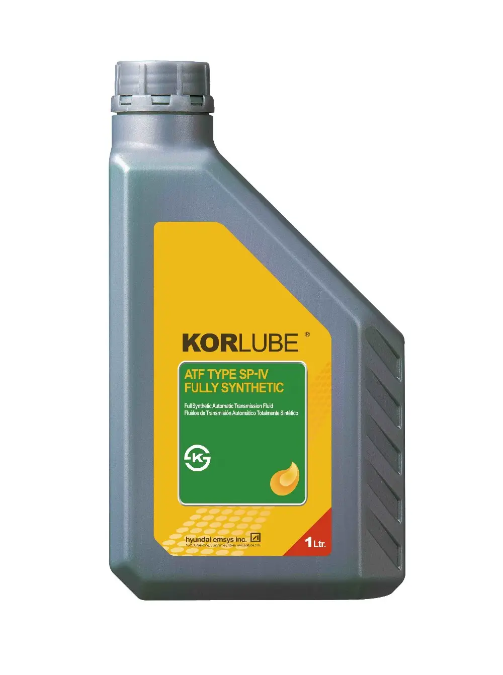 Corea aceite lubricante: KORLUBE ATF tipo SP-IV totalmente sintético