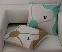 Housse de coussin pour chambre d'enfant 100% coton, provenant d'Inde, design tissé, antibactérien et lavable, style vintage classique pour la maison et l'hôtel