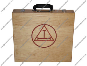 Décor arche Royal — étui de tablier en bois massif, tablier aspect naturel - Product Image 2