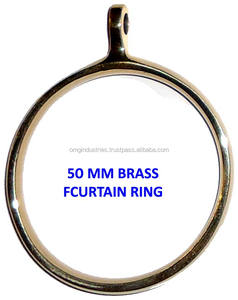 Omg Industries Solid Brass 38 mm <b>Curtain</b> Ring Half Ring for <b>Curtain</b> Bypass Bracket - Product Image 4