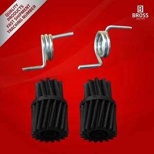 BDP537 2 Sets 4 piezas cerradura de la puerta del actuador pestillo Cog reparación engranajes y resortes 2037200135 para W203 W211 CLK W209 A209. - Product Image 3