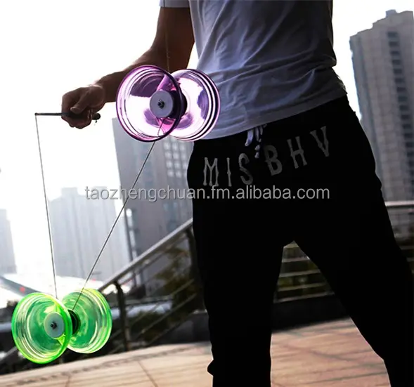 빛나는 중국어 Yoyo 트리플 액슬 베어링 diabolo * 무료 스틱과 문자열 * 전문