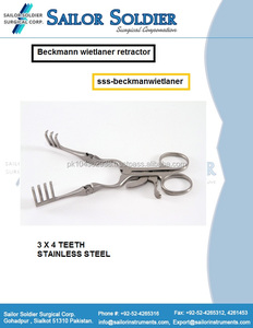 Retractor Beckmann wietlaner de acero inoxidable de buena calidad OEM ODM servicio al por mayor precio - Product Image 2