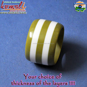 Combo Color Stripe <b>Bangles</b> Bracelets Cuffs Resin Fashion Bracelet Wholesale Indian Jewelry - Product Image 2