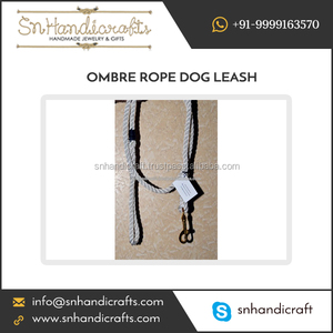 White Cotton Rope Dog <b>Leash</b> - Product Image 1