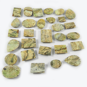 29 pièces Photo jaspe 100 gms forme Libre cabochon Gemmes pour Bijoux IG0728 - Product Image 3