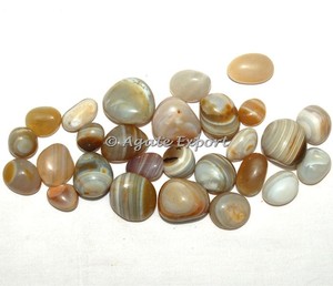 Piedra de Ágata Natural con Bandas, Pulida - Disponible en Línea - Product Image 1