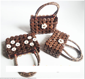 Handmade Coconut <b>Handbag</b> - Product Image 1