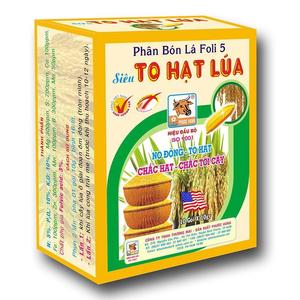 Fertilizante Supergrano en Polvo de Liberación Controlada FOLIAR 5 de Alta Calidad para la Agricultura - Product Image 1