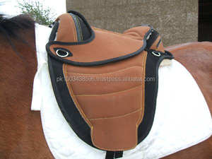 Sillín de caballo sintético Treeless Endurance GP multiusos - Product Image 1