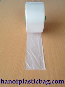 HDPE Biodegradable Starseal Side Gusset Vest Handle Shopping Use Bag on <b>Roll</b> - Product Image 5