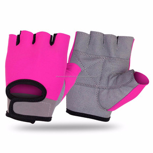 Shemax 2024 Top Qaulity Venta caliente personalizado OEM señoras ciclismo guantes medio dedo transpirable deportes al aire libre bicicleta Guantes rosa - Product Image 1