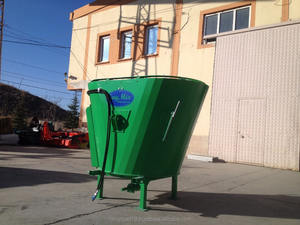 Mezclador eléctrico y TRACTOR PTO, Tmr, 1.5m3, mezclador de alimentación, WAGON VERTICAL - Product Image 5