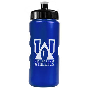 Botella deportiva Tritan Metalike de 22 oz fabricada en EE. UU. con tapa de empuje y tracción, colores metálicos, sin BPA/BPS y viene con su logotipo - Product Image 4