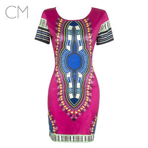 Women <b>African</b> Dashiki <b>African</b> Dresses Africa <b>Clothing</b> for Women Traditional <b>African</b> National Floral Print Cetak Dashiki Dress - Product Image 6