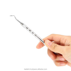 ชุดเครื่องมือแกะสลักฟันสำหรับงานทันตกรรม 5 ชิ้น ทำจากสแตนเลส พร้อมกระเป๋าหนัง รุ่น 2026 ขายส่ง - Product Image 5