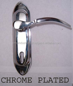 OMG Industries-Ensemble de quincaillerie de porte en laiton pour armoires, commodes, cuisine, tiroir, poignée, serrure à levier pour chambre, salle de bain, usage domestique - Product Image 1