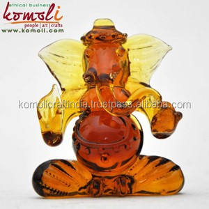 Cadeau de mariage en verre cristal, présents de Ganesha, divers couleurs, - Product Image 6