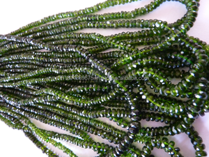 สีเขียวโครเมี่ยม Diopside พลอยวัสดุหินธรรมชาติผลิตและอุปทานขายส่งหิน - Product Image 4