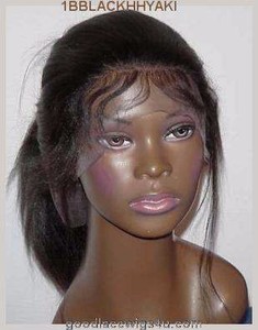 Perruque LACE FRONT wig indienne REMY — ali queen HAIR, perruques frontales de cheveux naturels 100% - Product Image 3