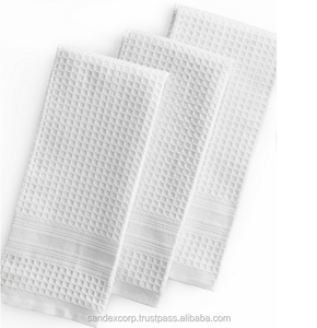 Serviettes de thé fraîches Serviette de lavage douce Usine de vente en gros Torchon de qualité d'exportation Utilisation polyvalente Vente en gros en Inde - Product Image 1