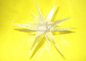 Cristal pierre précieuse naturelle et Quartz 12 points, étoile en cristal d'agate, cristal solide platine 12 points pour la guérison, vente en gros - Product Image 1