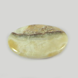 Agate Crazy Lace ovale 13x20mm, cabochon, 1,74 g, pierre précieuse non montée pour bijoux - Product Image 3