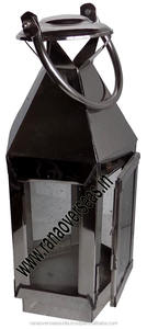 Lanternes décoratives traditionnelles élégantes de bougie d'acier inoxydable pour le restaurant et le café d'hôtel - Product Image 2