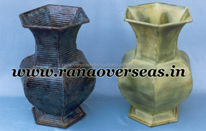 Macetas de flores de color de metal de hierro de forma hexagonal para la decoración de la sala de estar y la cama del hogar - Product Image 3