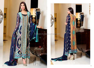 2016 dernière mode-Forward Salwar Kameez conceptions de robes pakistanaises pour adultes vêtements indiens et pakistanais - Product Image 4