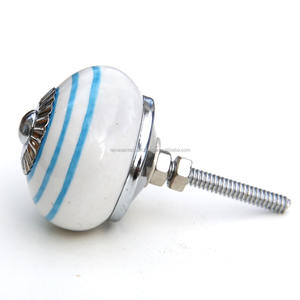 Best Quality <b>Ceramic</b> <b>Knob</b> Decorative Drawer <b>Knobs</b> Door <b>Knob</b> Pulls <b>for</b> Home Kitchen Cabinet <b>Cupboard</b> Dresser Bedroom <b>for</b> Home Use - Product Image 3