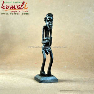 African tribal intaglio del legno di legno figurine sculture