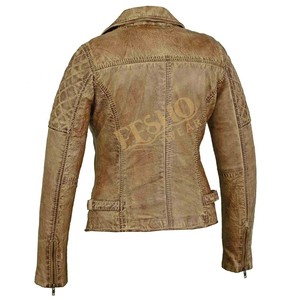 Vestes en cuir de style jungle urbaine pour hommes et femmes avec un design tendance Streetwear et un look de vêtements d'extérieur à la mode moderne - Product Image 6