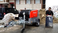 Pompe à béton Mortel Meister 5200RBS avec système de décharge/racloir