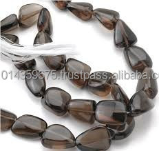 Brown Smoky Quartz Stone <b>Beads</b> Natural Bulk <b>Crystals</b> <b>for</b> Healing Plain <b>Beads</b> <b>for</b> <b>Jewelry</b> <b>Making</b> Necklaces - Product Image 2