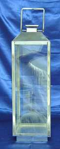 SILVER STEEL LANTERN - Product Image 3
