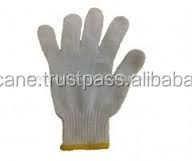 ถุงมือเซฟตี้ถัก106เส้นทำจากผ้าฝ้ายสีขาวสำหรับอุตสาหกรรมได้รับการรับรองมาตรฐาน ISO CE - Product Image 4