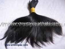 Souht Indian Temple Curly Bulk Hair. Prix de gros Meilleur cheveux humains en vrac indiens bouclés naturels Vrigin. Cheveux bruts en vrac naturels - Product Image 3