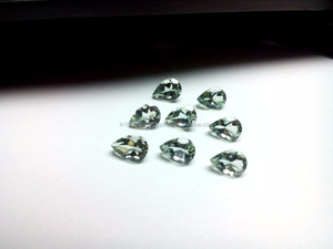 Pierre d'améthyste verte hydrothermale créée en laboratoire, pierre précieuse en vrac - Product Image 3