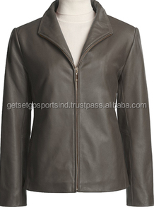 Chaqueta de cuero impermeable y transpirable de moda para mujer, producto terminado de temporada de invierno - Product Image 1
